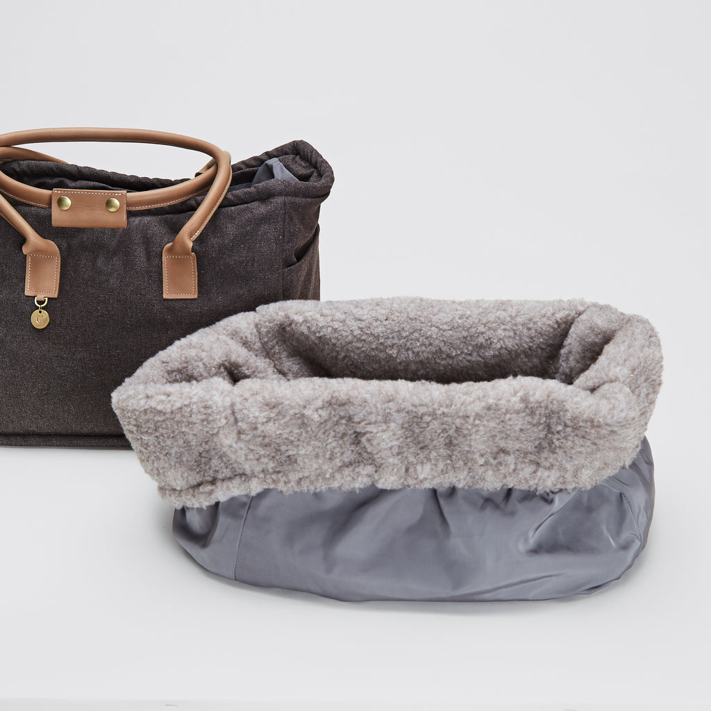 Cloud 7 DOG BAG CITY CARRIER HEATHER BROWN