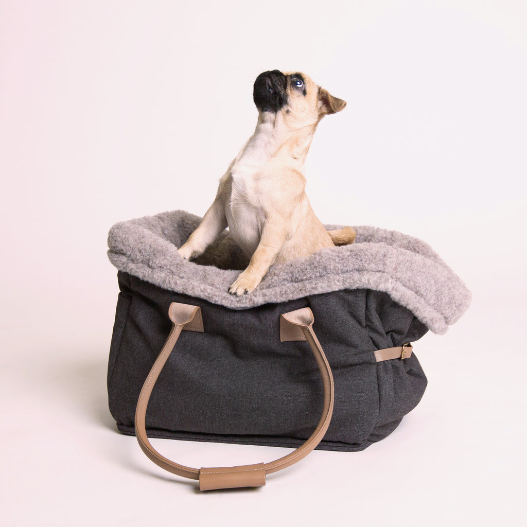 Cloud 7 DOG BAG CITY CARRIER HEATHER BROWN